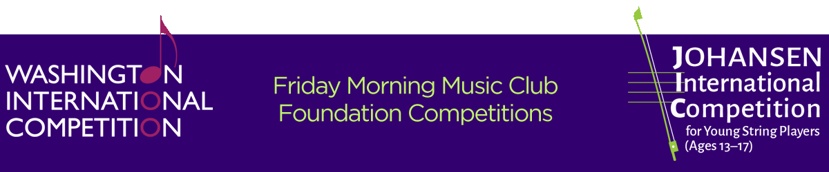 Friday Morning Music Club Foundation Competitions