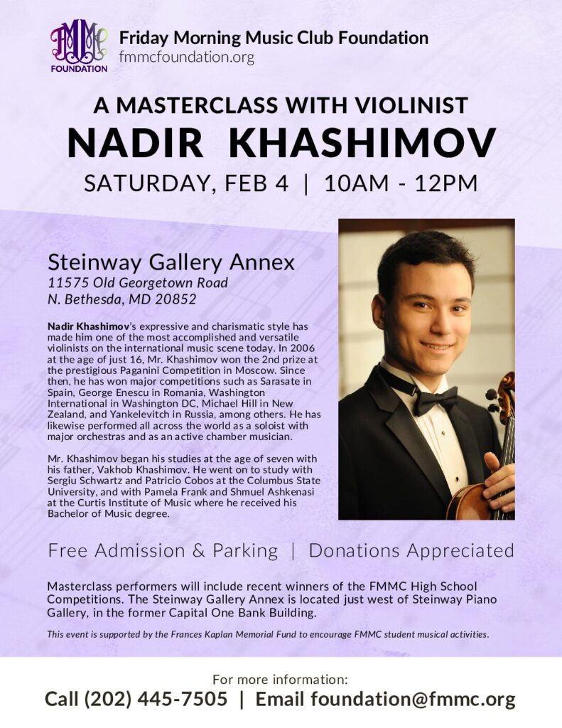 NADIR KHASHIMOV Masterclass (Digital)